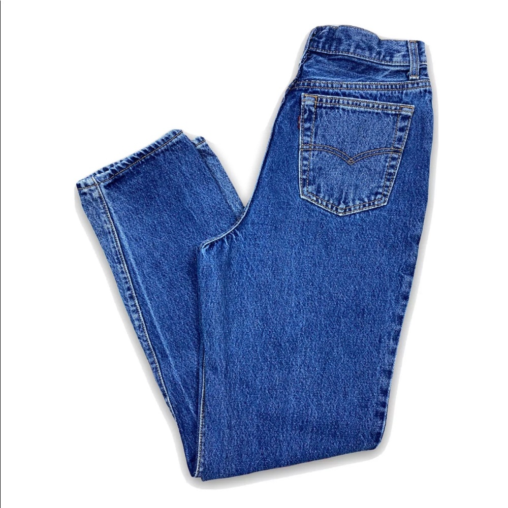 (Rare!!) Vintage Levi’s 17501 Button Fly Straight High Waisted Jeans Sz 11 USA